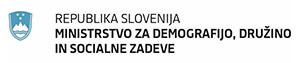 Ministrstvo za demgrafijo, družino in socialne zadeve - logo